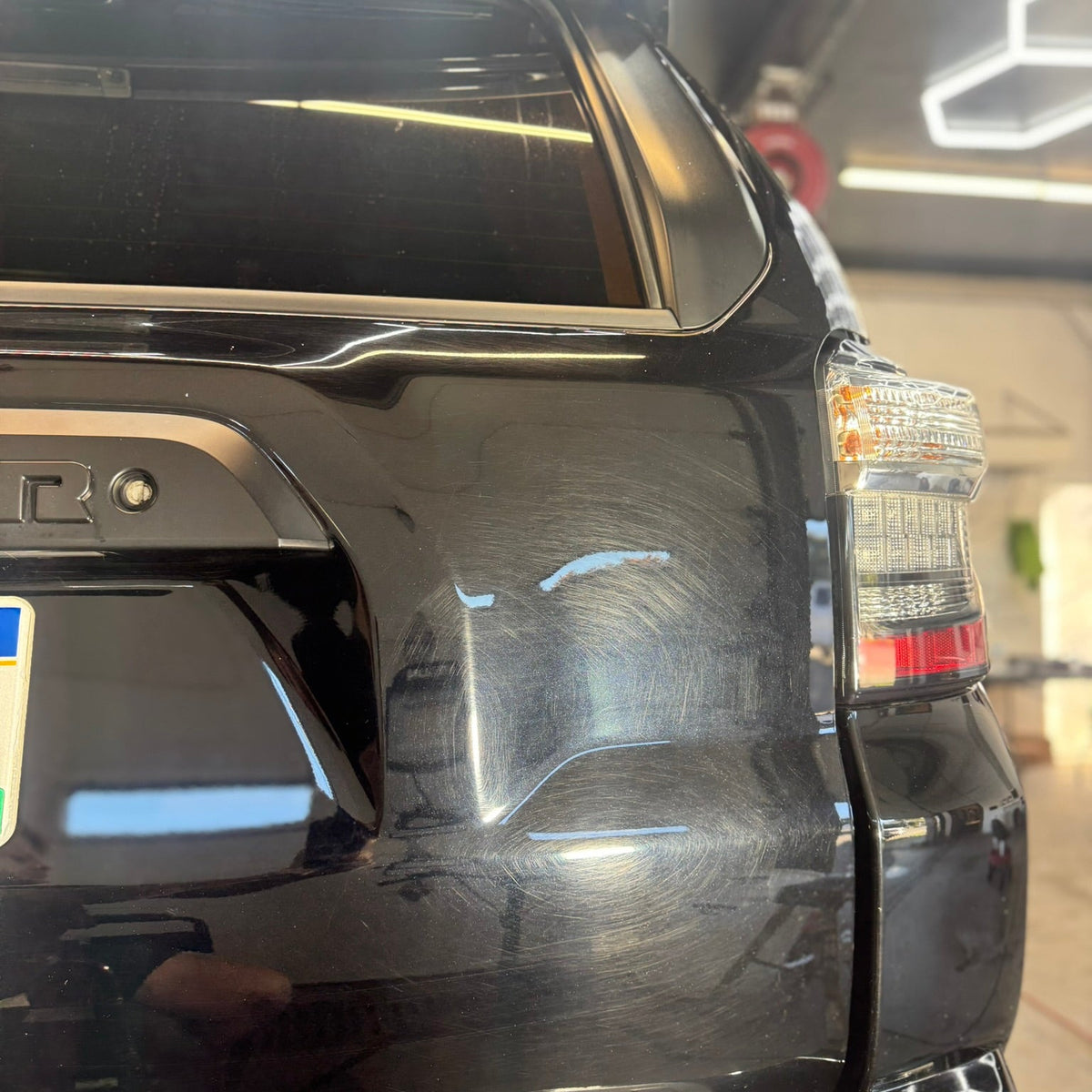 Ceramic coating result